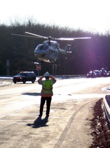 A helicopter can be the difference between living and dying for folks injured in an auto accident.