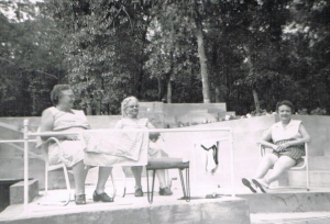 My Grandma Mid and her sisters Nellie and Hazel loved sitting on the back porch of Uncle Clarence's Wolf Lake, Michigan, home. In the '50s and '60s, relatives loved to vacation at Wolf Lake. I couldn't wait for summer and trips to Wolf Lake.